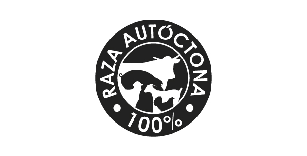 logo vector 100% Raza Autóctona