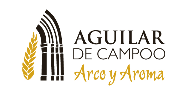 logo vector Aguilar de Campoo Arco y Aroma