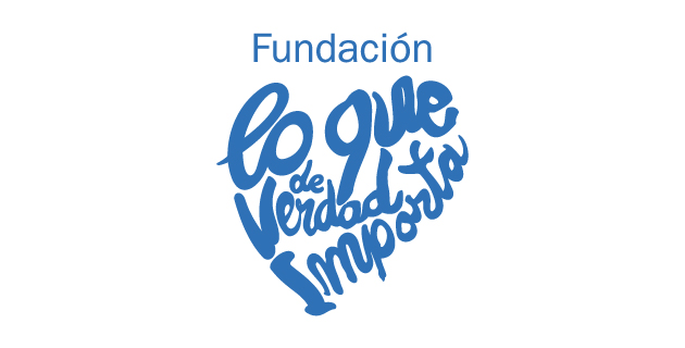 logo vector Fundación lo que de verdad importa