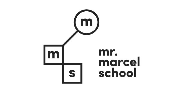 logo vector Mr Marcel School