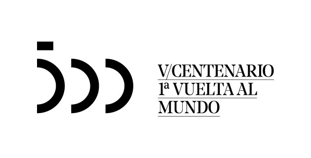 logo vector V Centenario de la primera vuelta al mundo