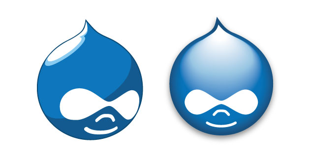 logo vector Drupal