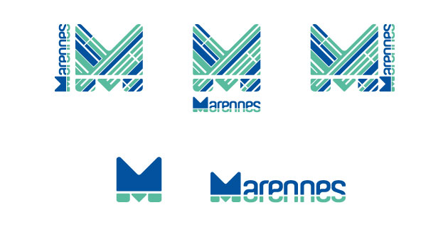 logo vector Ville de Marennes