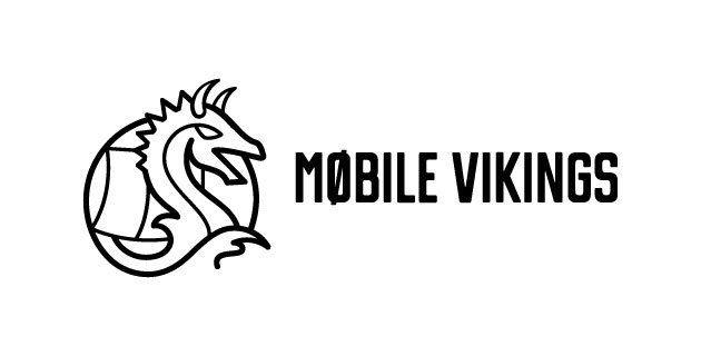 logo vector Mobile Vikings