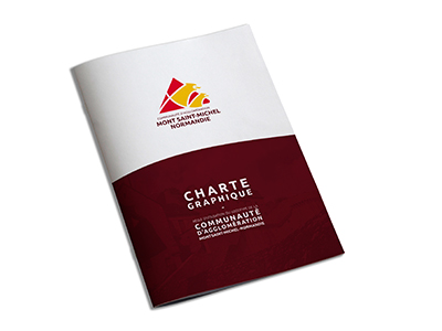 Communauté d'agglomération Mont Saint-Michel - Normandie charte graphique