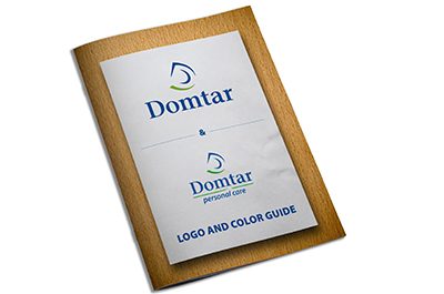 Domtar logo and color guide