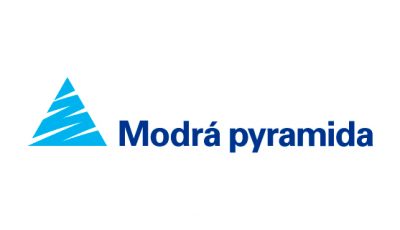 Logo ve vektorovém formátu Modrá pyramida