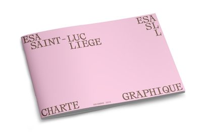 ESA Saint-Luc Liège charte graphique